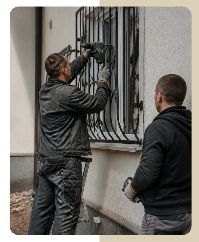 Установка наружных решеток в Арсеньеве от 5037 р. | ДвериЛегко-Рсн